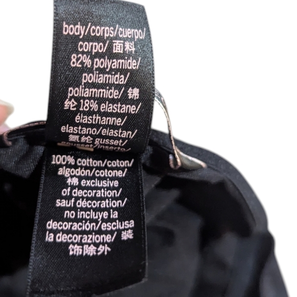 Victoria’s Secret Black Bodysuit Medium - Picture 4 of 7